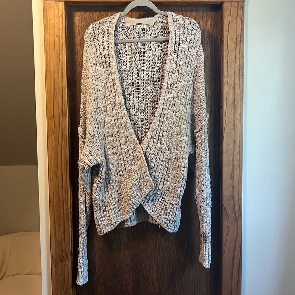 Free People open knit cardigan